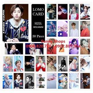 Lomocard GOT7 - Mark - Jackson - JinYoung