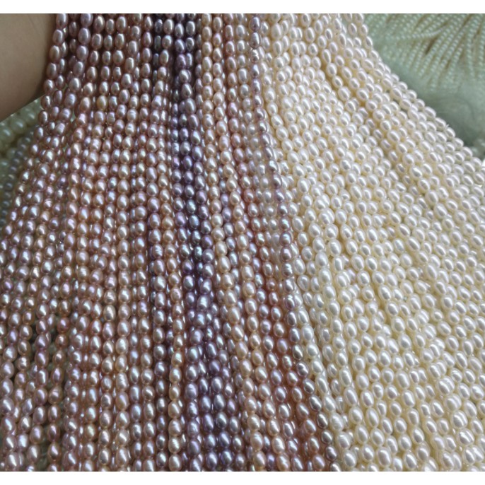 Dây nguyên liệu hạt giọt nước size 7-8mm độ sáng 3A