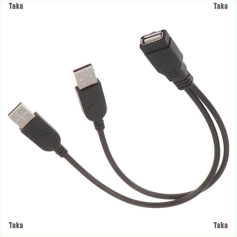 Taka Dây Cáp Chia 2 Cổng usb 2.0 Tiện Lợi