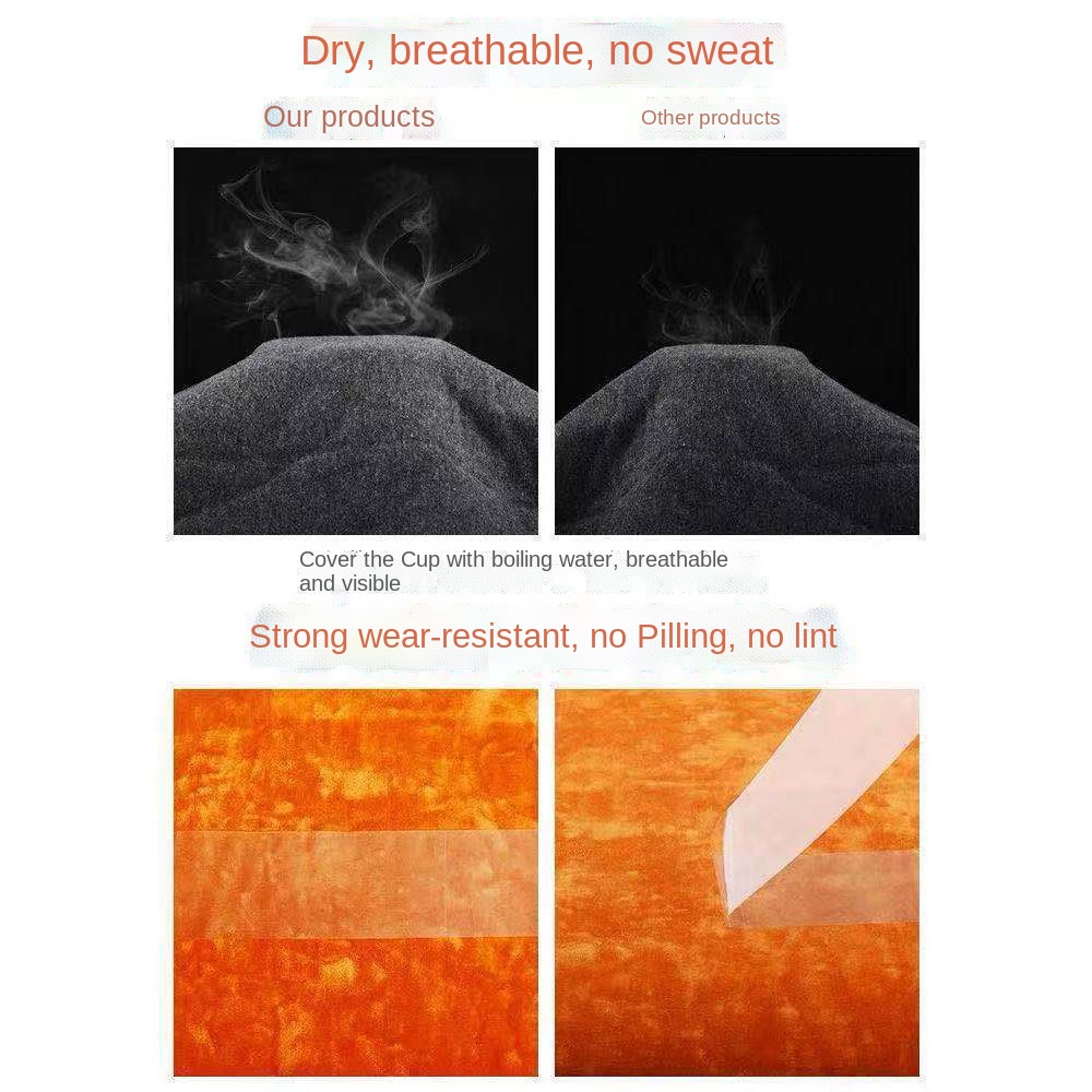 Bộ quần áo lót nhung cotton dày dặn giữ ấm thời trang mùa thu cho nam nữ