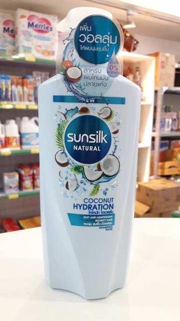 mơi Dầu gội Sunsilk Natural Coconut Hydration hương dừa thái lan 450ml (Giá sỉ sll) .