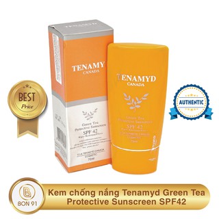 Kem chống nắng Tenamyd Green Tea Protective Sunscreen SPF42
