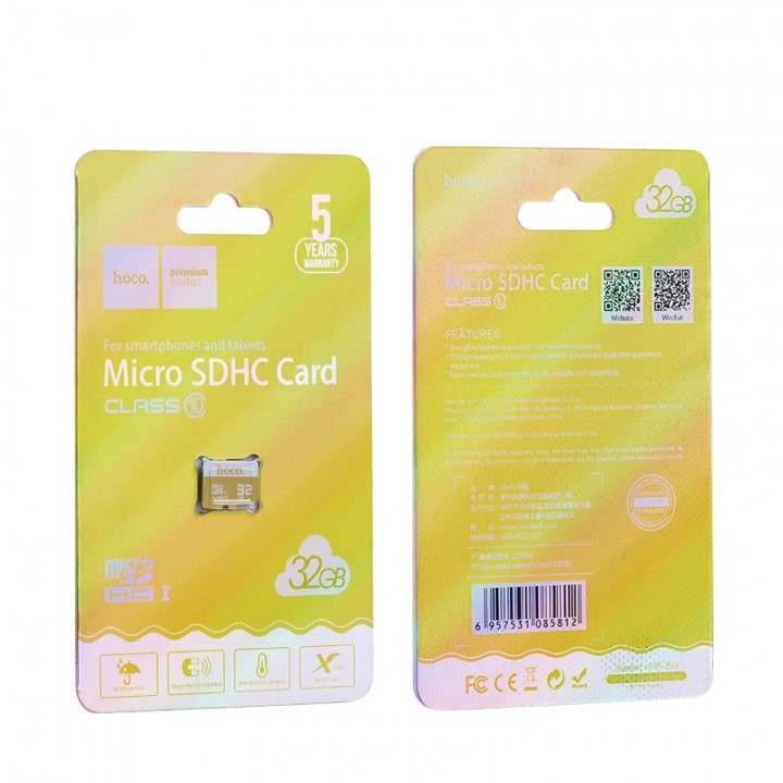 Thẻ Nhớ Micro SD Hoco 32GB Tốc Độ Cao