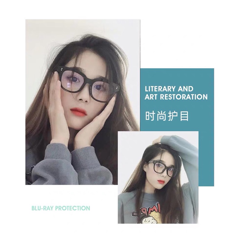 Kính giả cận chữ V nam nữ phong cách Hàn Quốc - Kính mắt thời trang V0_LOOK