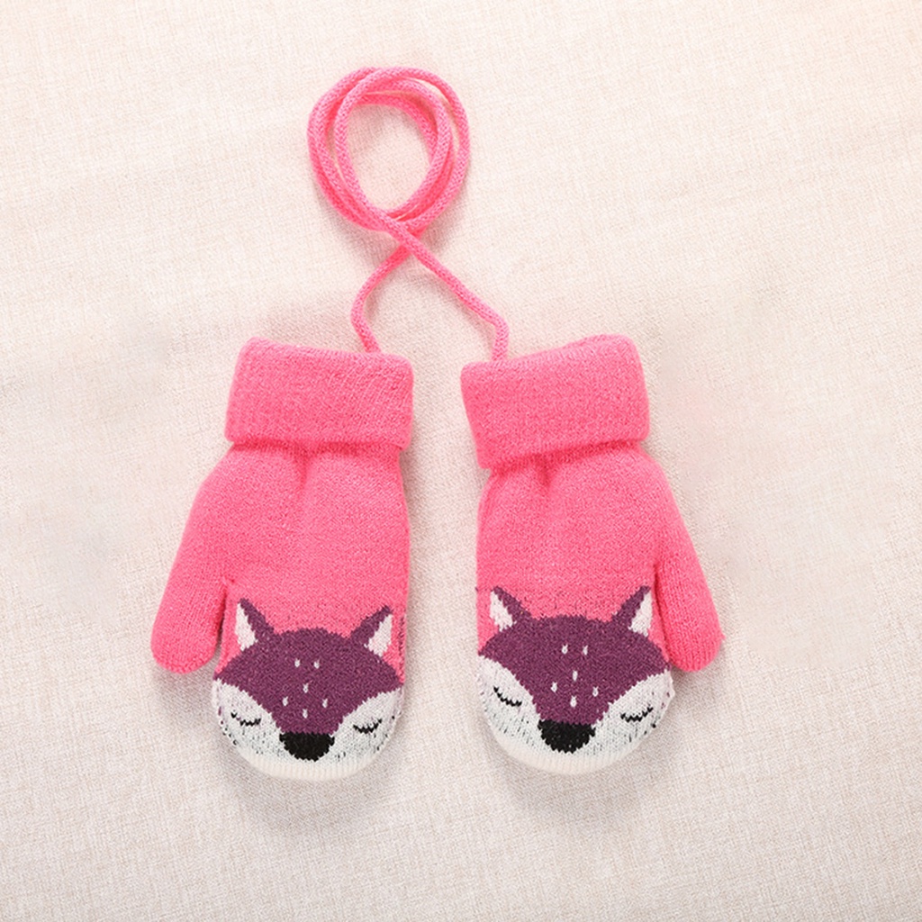 Găng Tay Con Cáo Giả Mềm Dễ Thương Cho Bé