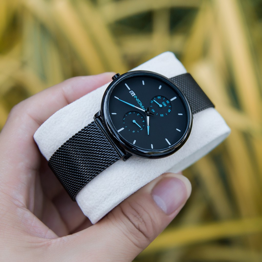 Đồng Hồ Nam PAGINI PA9966 Dây Titanium Cao Cấp - Kim Dạ Quang Có Lịch Ngày- BH Hãng 12 Tháng | BigBuy360 - bigbuy360.vn