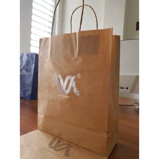 Túi giấy Kraft "www.whiteant.vn"