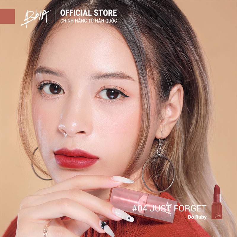 Son Thỏi Lì Bbia Last Powder Lipstick (6 màu) 3.5g - 04 Just Forget - Bbia Official Store