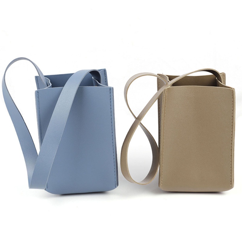 Túi Đựng Máy Ảnh Bằng Da PU Có Dây Đeo Vai Phong Cách Vintage