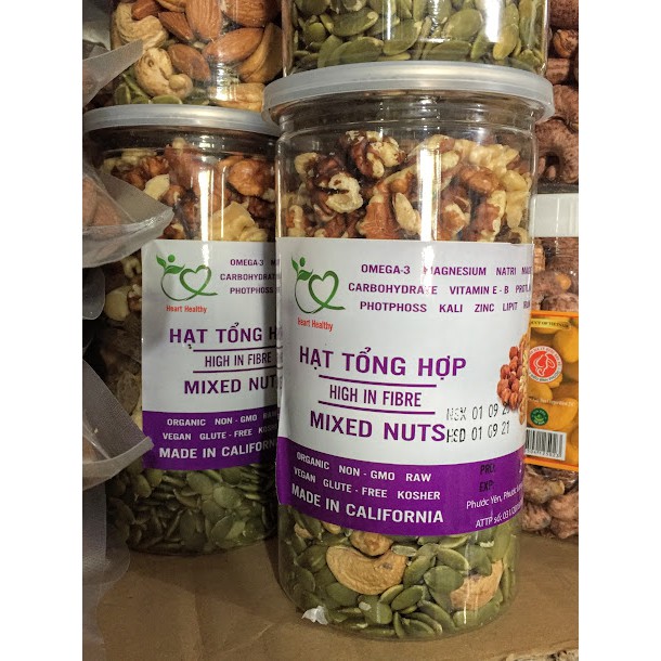 MIX NUTS 5 LOẠI HẠT