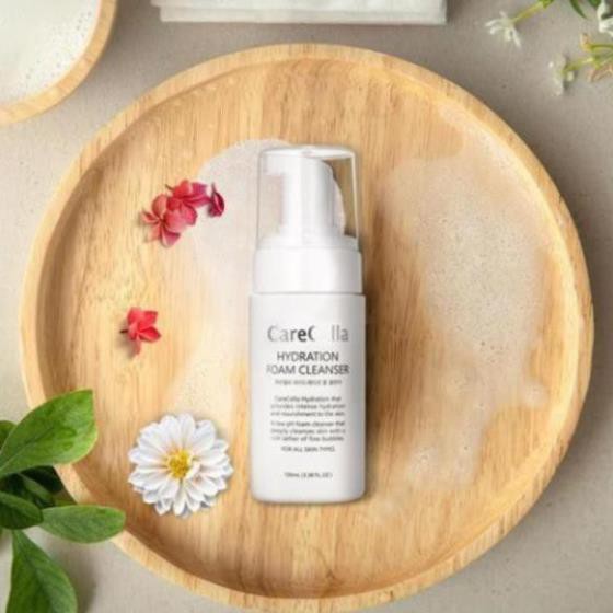 Sữa rửa mặt tạo bọt Carecella Hydration Foam Cleanser CARECELLA CHÍNH HÃNG- làm trắng, sạch da, chống nhăn