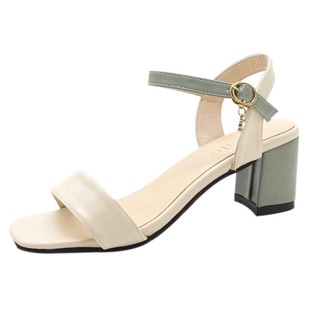 [CÓ SẴN] Sandal đế cao quai ngang