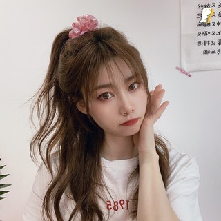 [Hàng có sẵn] Scrunchies thun cột vải dù Hologram