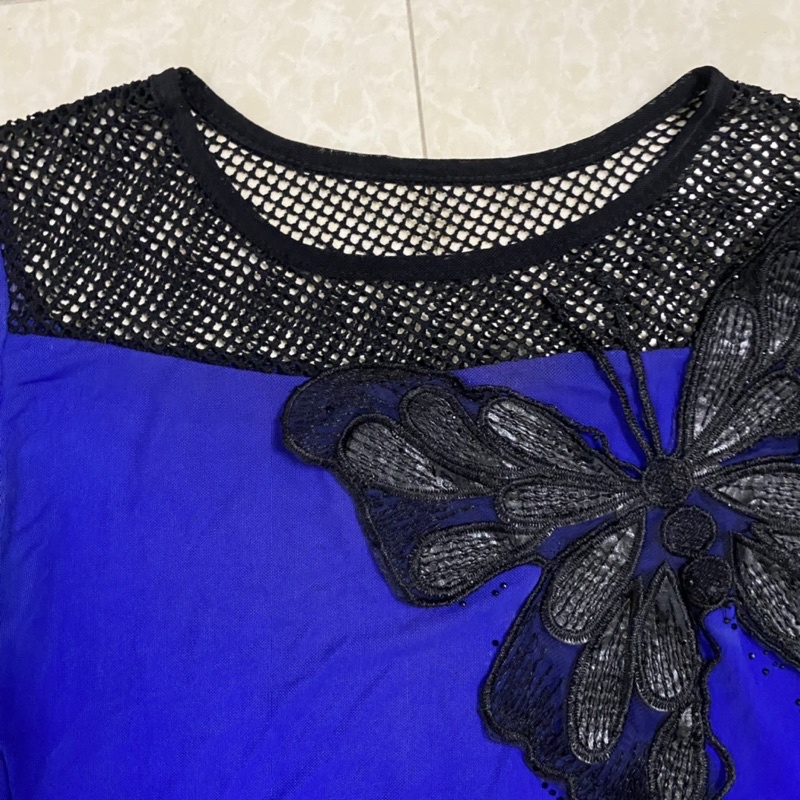 Áo ren xanh freesize