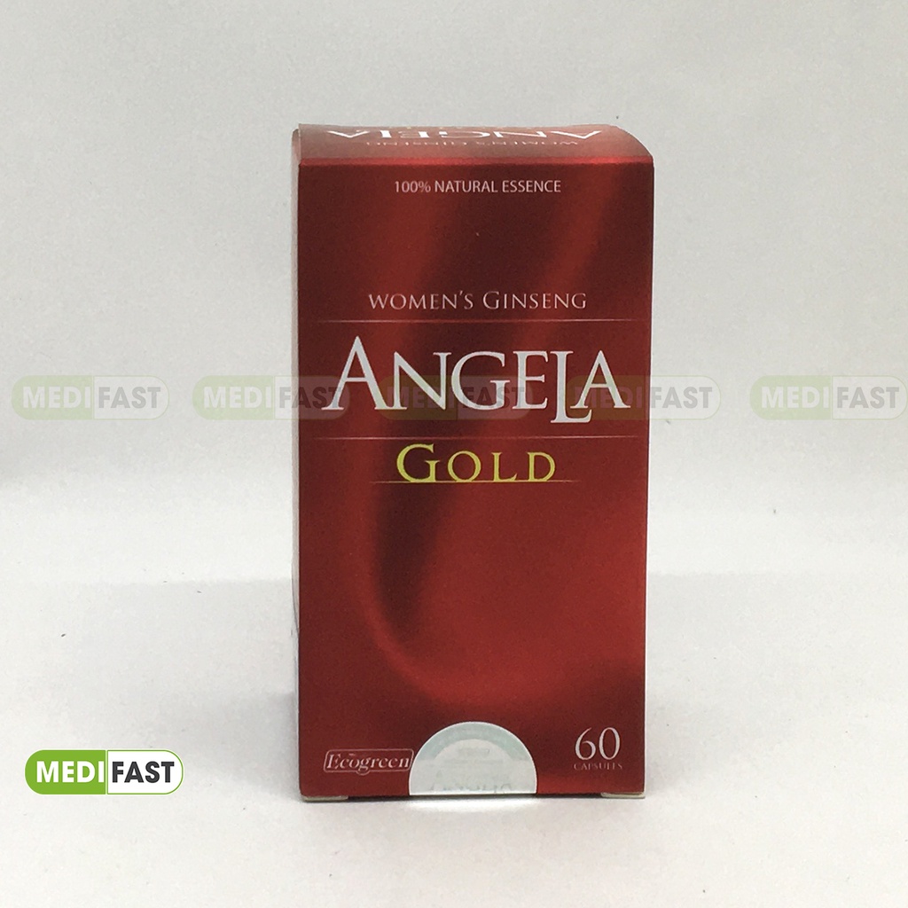 Sâm Angela Gold hỗ trợ tăng cường sinh lý nữ giúp đẹp da, trẻ lâu - Có tem tích điểm