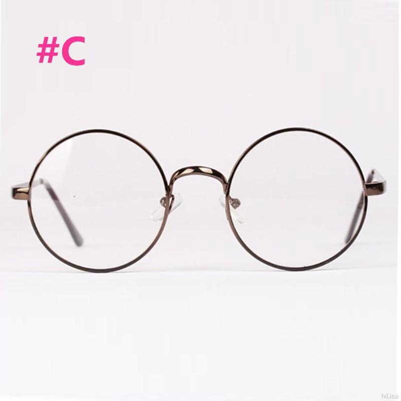 [Lisa]Kính mát tròn gọng kim loại phong cách retro | BigBuy360 - bigbuy360.vn