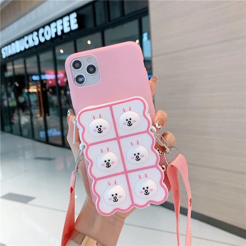 Ốp điện thoại có túi và ngăn ví cho Samsung A72 A52 A32 A12 A21 A21s A01 A01core