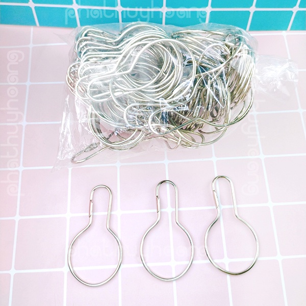 Móc kim loại treo rèm cửa sổ đa dụng chịu lực chắc chắn tiện dụng giá rẻ – Phát Huy Hoàng