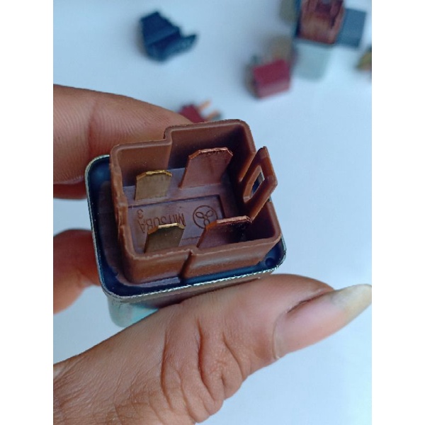 Rơle Đề xe Yamaha . Honda chính hãng Mitsuba