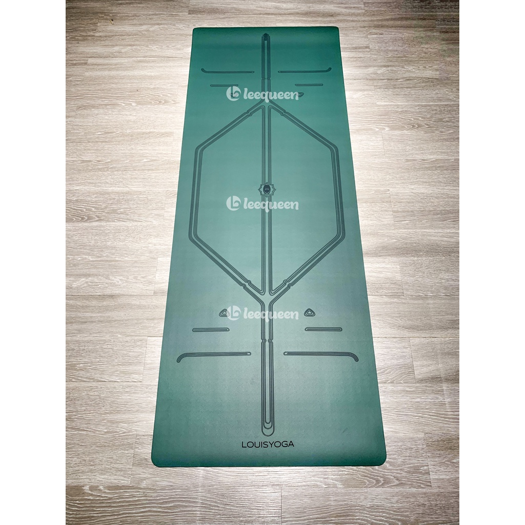 Thảm tập yoga cao su hãng Louis Yoga phiên bản Diamond size XL- Thảm tập yoga cao su tự nhiên, định tuyến độ bám cao