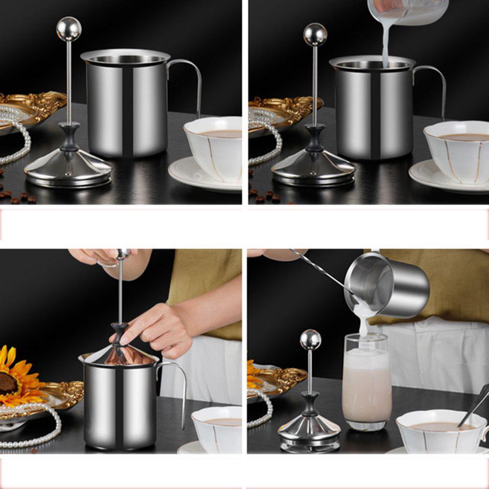 Bình Tạo Bọt Sữa Bằng Thép Không Gỉ 400 / 800ML