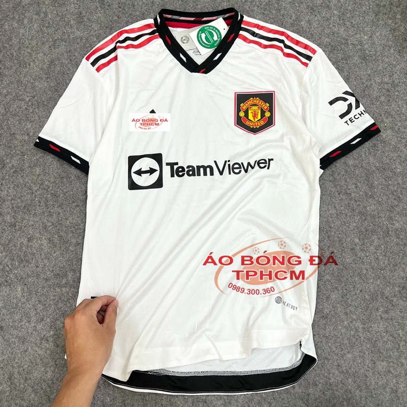 MAN..UTD mùa 22/23 - Áo Bóng Đá bản PLAYER hàng Thái - MU TRẮNG 22/23 bản DỆT
