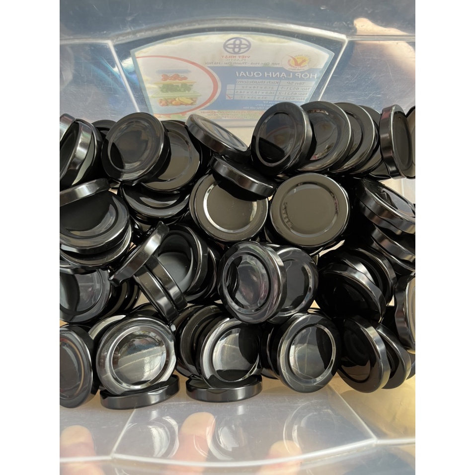 Nắp thiếc bình đựng 200ml 250ml 310ml và 500 chai thủy tinh đựng sữa hạt