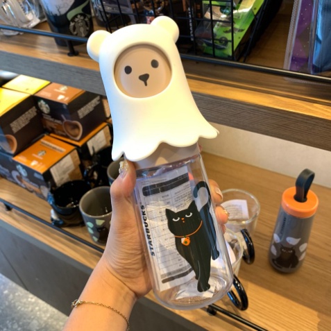STARBUCKS Chai Nước Hình Ma Trong Đêm Halloween Dung Tích 500ml