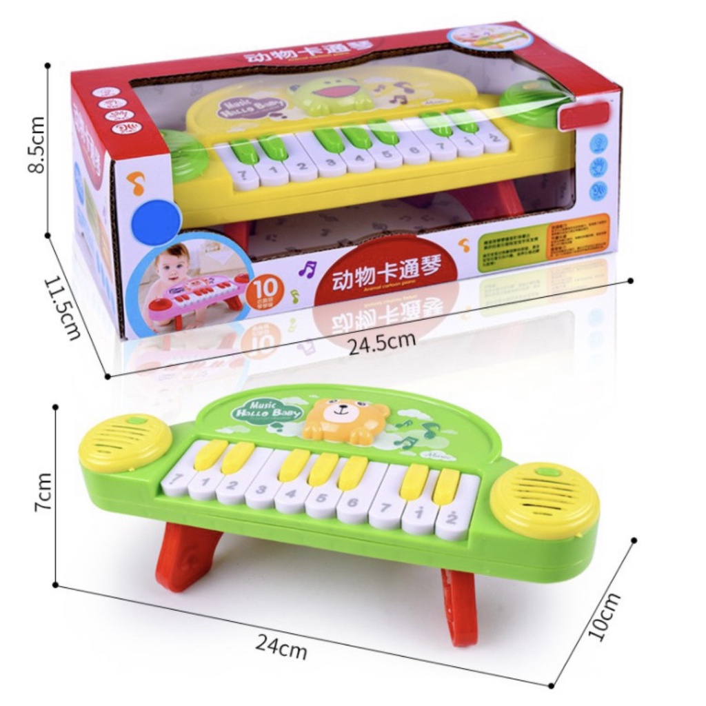 Đồ chơi đàn Piano mini cho bé có đèn và âm thanh kích thích não phát triển trí thông minh