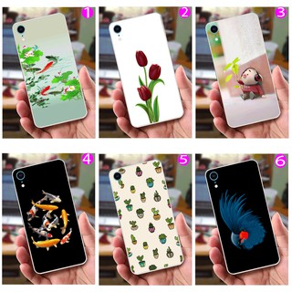 Ốp lưng iPhone XR (dẻo viền trắng trong) - Cá Chép, Tulip, Heo Cartoon, Đại Bàng