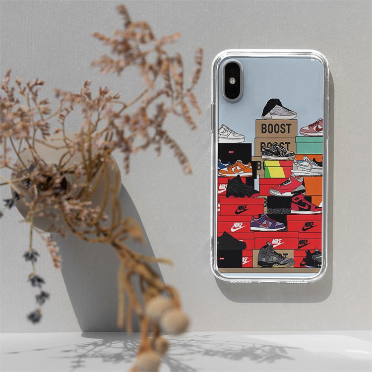 Ốp trong họa tiết nike art Đẹp Lung Linh Iphone 7/8/8Plus/X/Xs/Xs Max/11/11 Promax/12/12 Promax NIKPOD00215