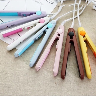 Máy uốn tóc, máy duỗi tóc mini tạo kiểu nhỏ gọn, tiện lợi tặng kèm hộp đựng xinh xắn