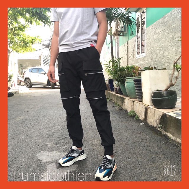 [ Kaki đẹp 👉Cực Chất !] Quần jogger kaki túi hộp khoá gối siêu chất ( mẫu mới) Q090 | BigBuy360 - bigbuy360.vn