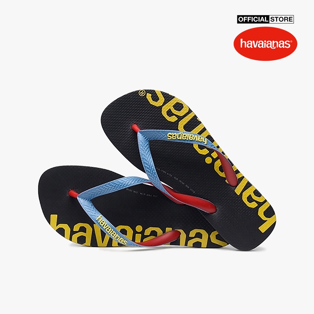 HAVAIANAS - Dép unisex thời trang Top Logomania Hightech 4145727-0090