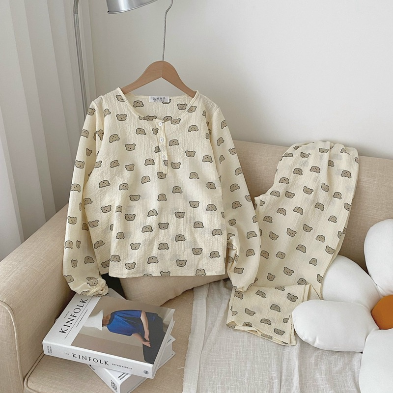 Bộ ngủ hoạ tiết Simbabo | BigBuy360 - bigbuy360.vn