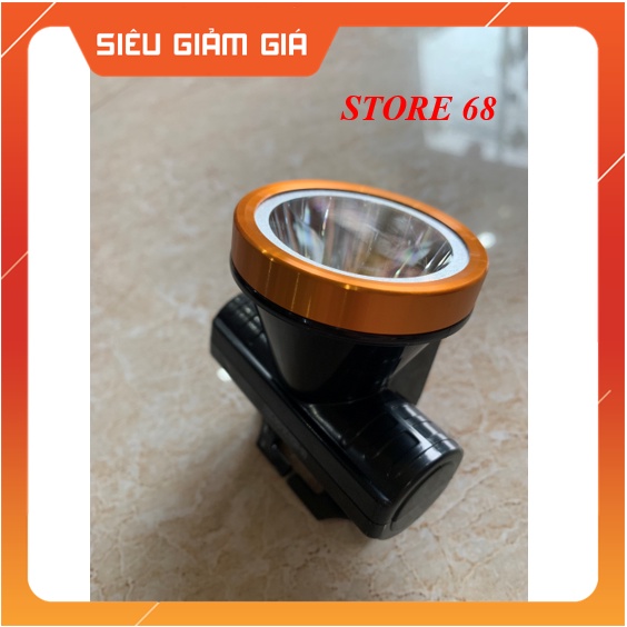 Đèn Đội Đầu Mini Siêu Sáng, Đèn Pin Đội Đầu Mini Siêu Sáng Kèm  + Sạc