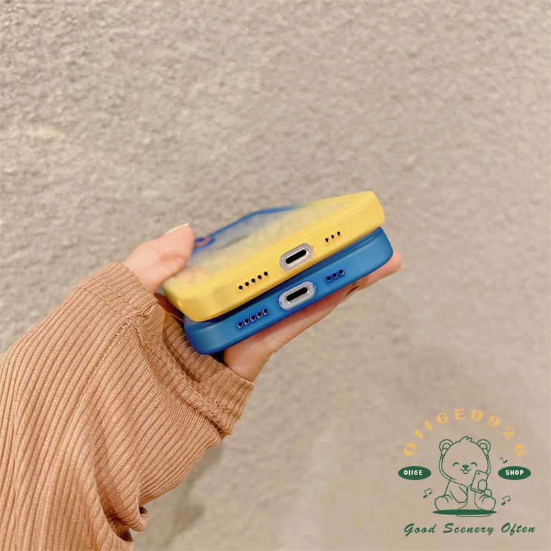 Mới Ốp Điện Thoại TPU Trong Suốt Màu Gradient Chống Rơi Cho Iphone 13 12 11 Pro Max X