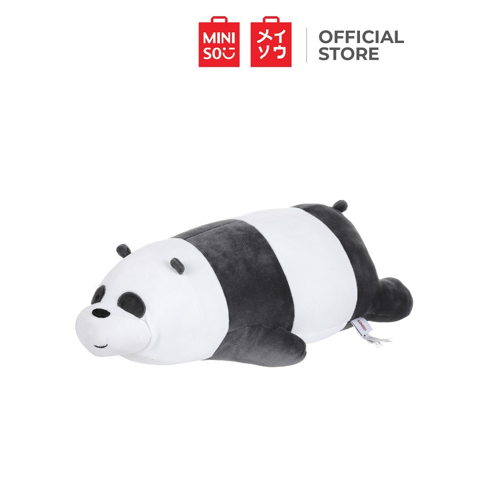 Gấu bông nằm Miniso x We Bare Bears Ice Bears