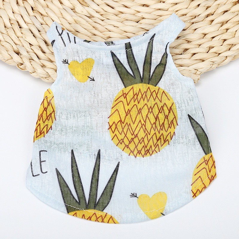 Áo 3 lỗ cotton giấy cho thú cưng
