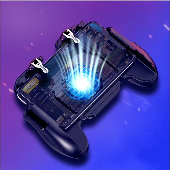 Tay Cầm Chơi Game Điện Thoại Thông Minh Battleground Euro Quality (tích hợp sạc + đế tản nhiệt) | BigBuy360 - bigbuy360.vn