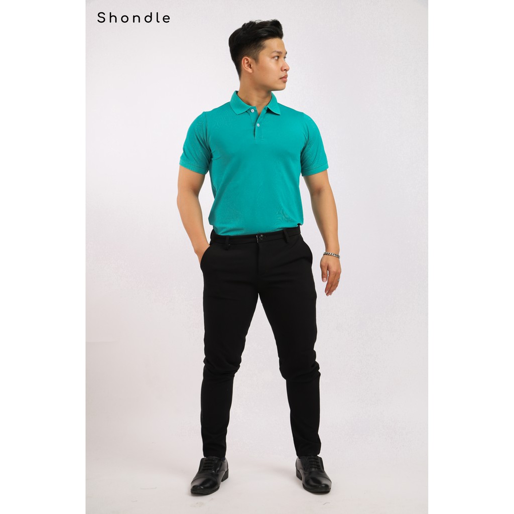 Áo thun Polo Shondle Nam Cổ Bẻ BASIC vải cá sấu Cotton cao cấp ngắn tay cực sang trọng trẻ trung 11 màu Trend 2021 | BigBuy360 - bigbuy360.vn