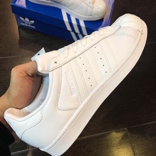 Giày Superstar adidas fullwhite