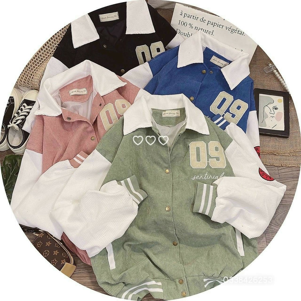 Áo Khoác Bomber Nhung Tăm Nam Nữ Form Rộng Cực Xịn - Đăng Quang Clouther