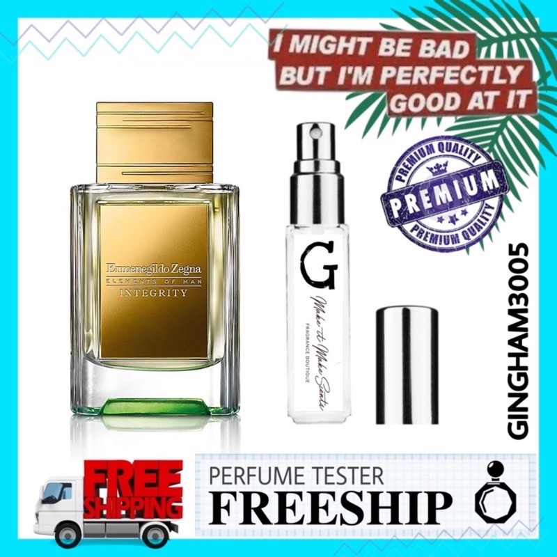 ✦GH✦ Nước Hoa Tester Ermenegildo Zegna Integrity 0 Concentre De Parfume 5ml/10ml/20ml