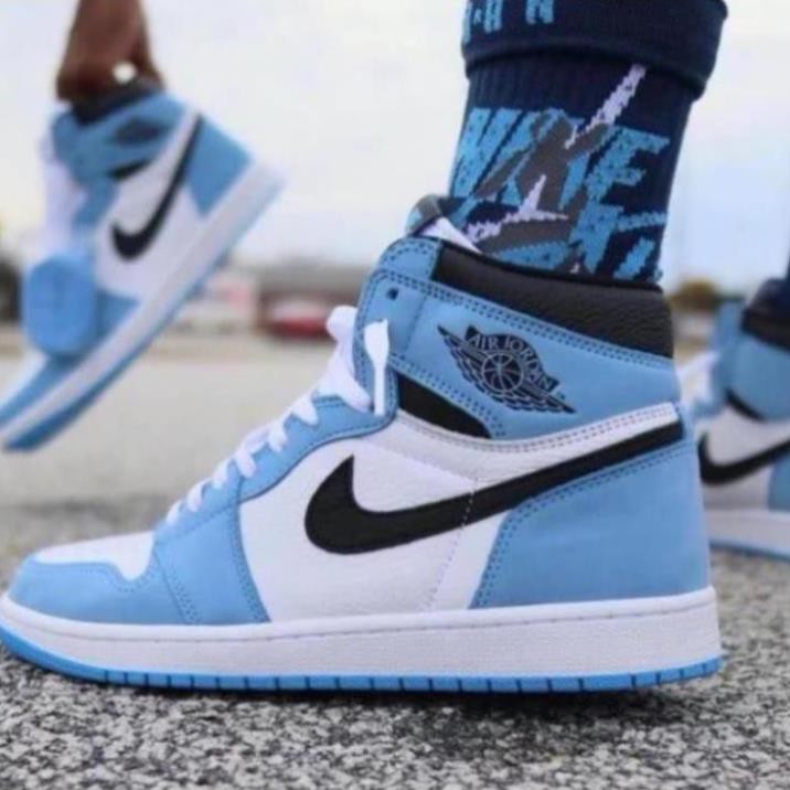 Giày thể thao Jordan high retro blu cao cổ  - Chuẩn 1:1 | BigBuy360 - bigbuy360.vn