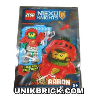 [CÓ HÀNG] Lego UNIK BRICK Nexo Knights 271718 Aaron Foil Pack Polybag Túi nhân vật hiệp sĩ chính hãng (như hình).