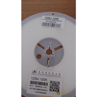 Điện trở các loại dán kích thước 1206. giá trị 10r 100r 120k
