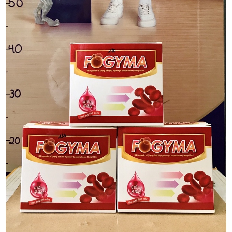 FOGYMA BỔ SUNG SẮT CHO CƠ THỂ ( hộp 20 ống * 10ml) - HÀNG CHÍNH HÃNG