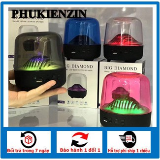 Loa bluetooth 1000mAh C7 L17 tích hợp đèn LED hỗ trợ thẻ nhớ TF, cổng kết nối máy tính AUX 3.5mm, bluetooth 5.0 model C7