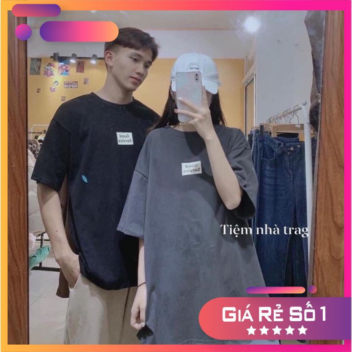 [RẺ VÔ ĐỊCH Áo Phông Thụng Tay Lỡ Unisex Logo Ngực Hot Hit